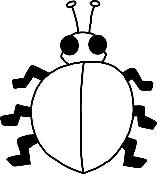 Best Photos of Blank Ladybug Template Printable - Ladybug Cut Out ...