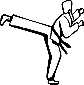 Martial Arts Clipart : BSS0167 : Classroom Clipart