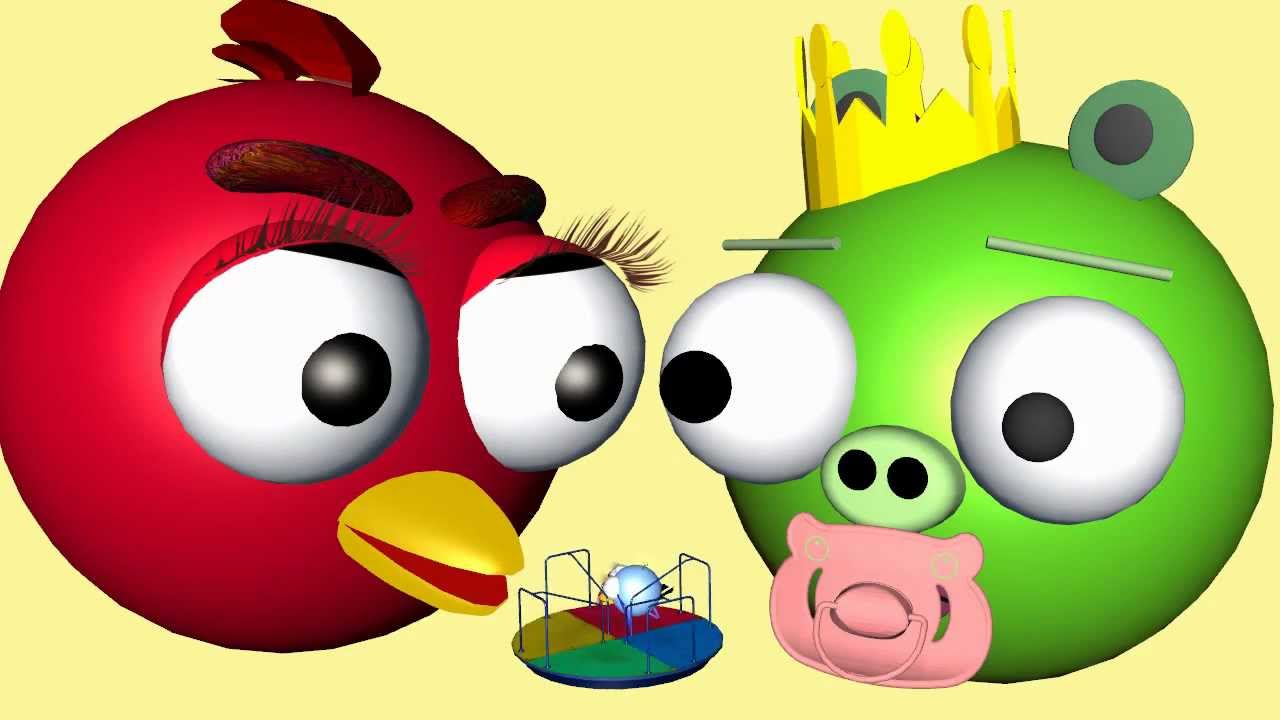 BABY CHICK JUNIOR with the Angry Birdsâ?º 3D animated gamespoof ...
