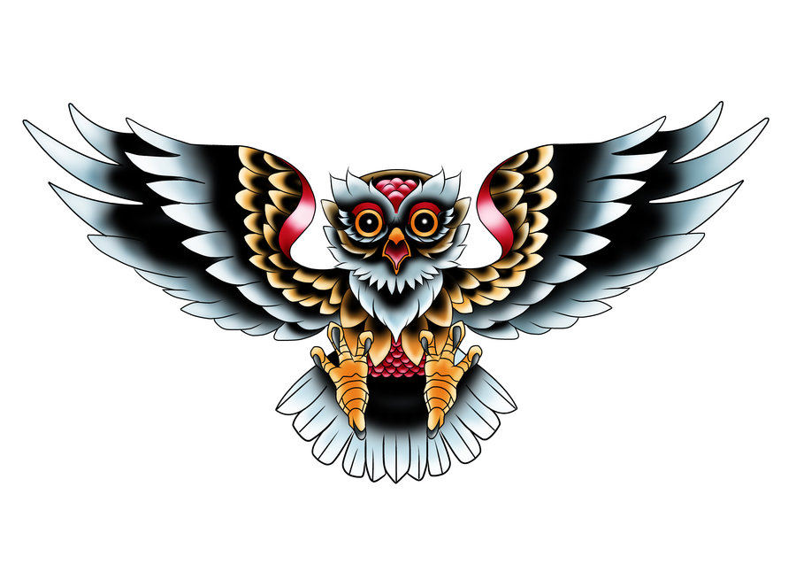Owl tattoo clipart - ClipartFox