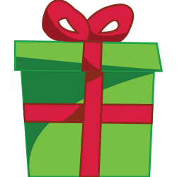 Christmas Gift Clipart - Tumundografico