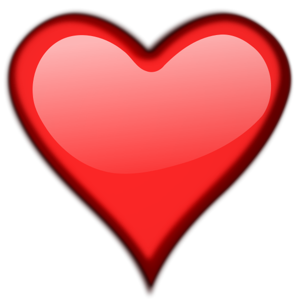 Free Valentine Hearts Clipart, 5 pages of Public Domain Clip Art