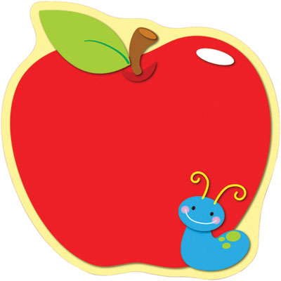 Teacher Apple Border Clipart - Free Clipart Images