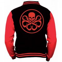 Marvel Comics Baseball Varsity Jacket - Hydra Logo | Men's | at ...