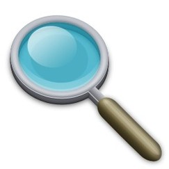 Lupe Symbol Clipart - Free to use Clip Art Resource