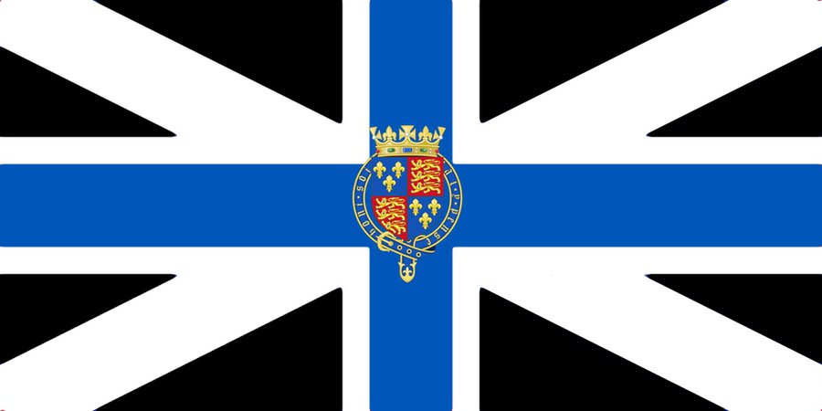 Alternative Union Jack Black Blue and White by BritanniaLoyalist ...