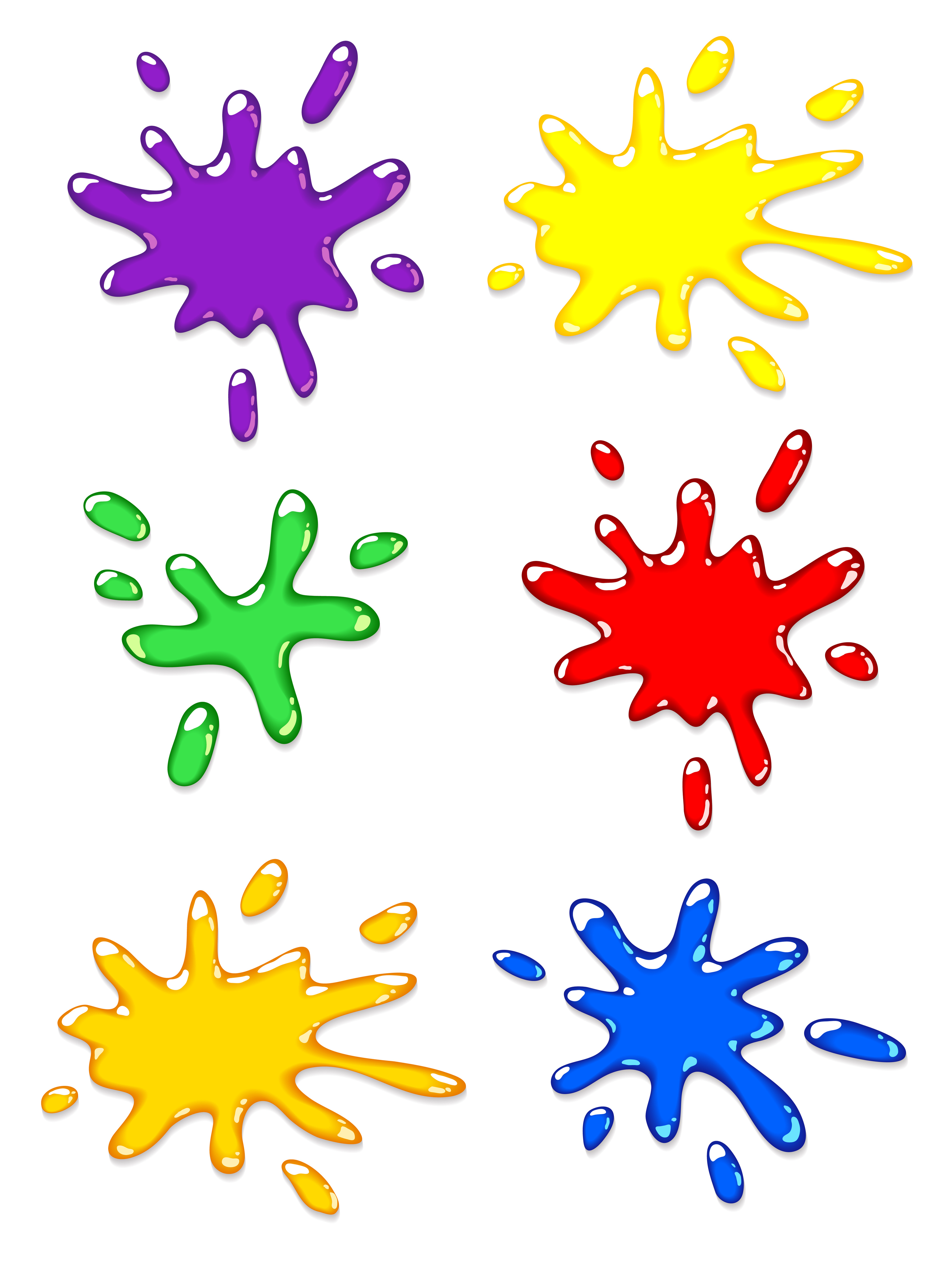Paintball Splatter Clipart