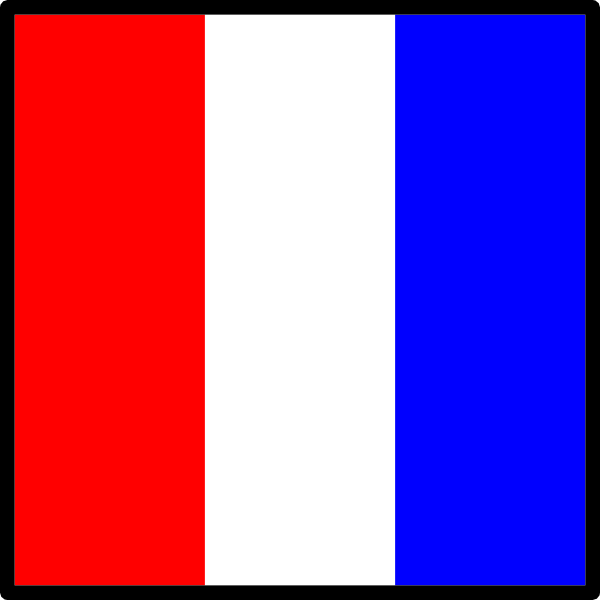 Signal Flag Tango Clip Art - vector clip art online ...