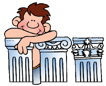 Greek Buildings Clipart