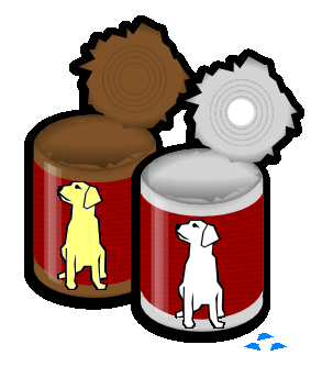 Dog Food Clipart - Tumundografico