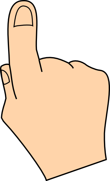 Finger Clip Art - vector clip art online, royalty ...