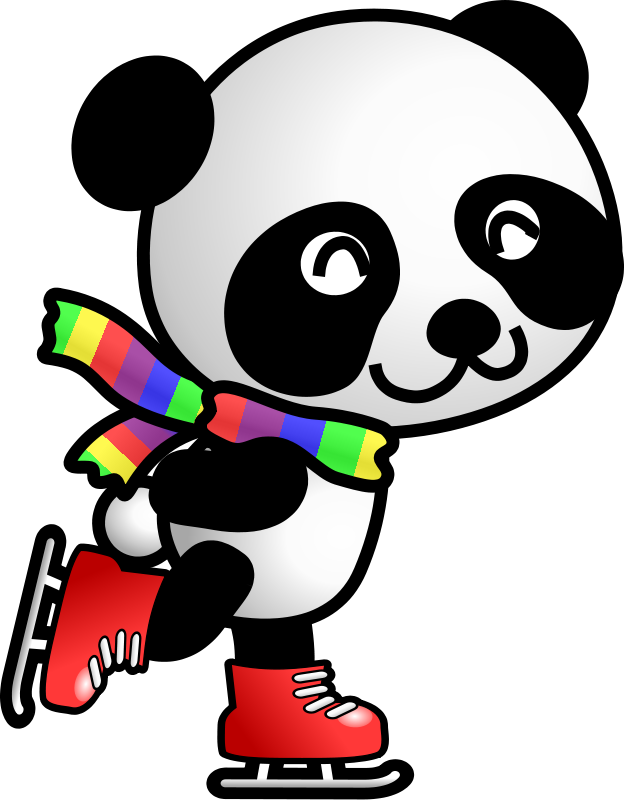 Clipart panda cute