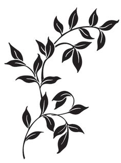 Tribal Vine Stencil - ClipArt Best