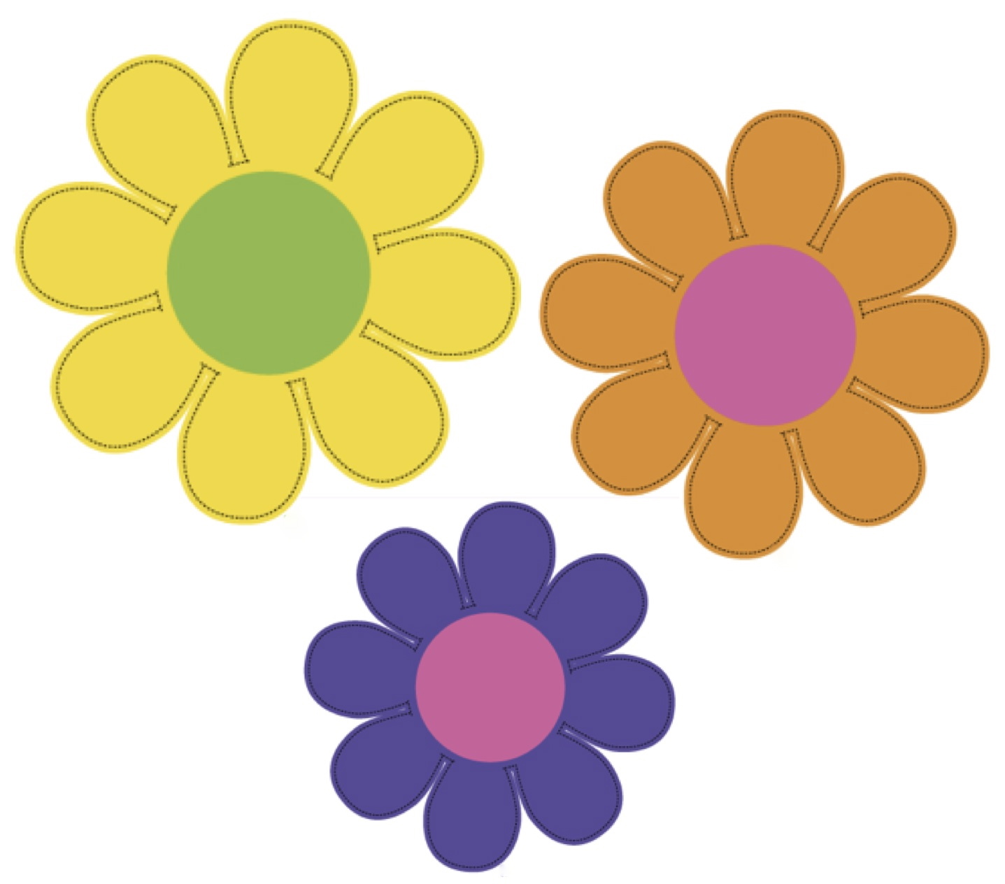 Hippie Flowers - ClipArt Best
