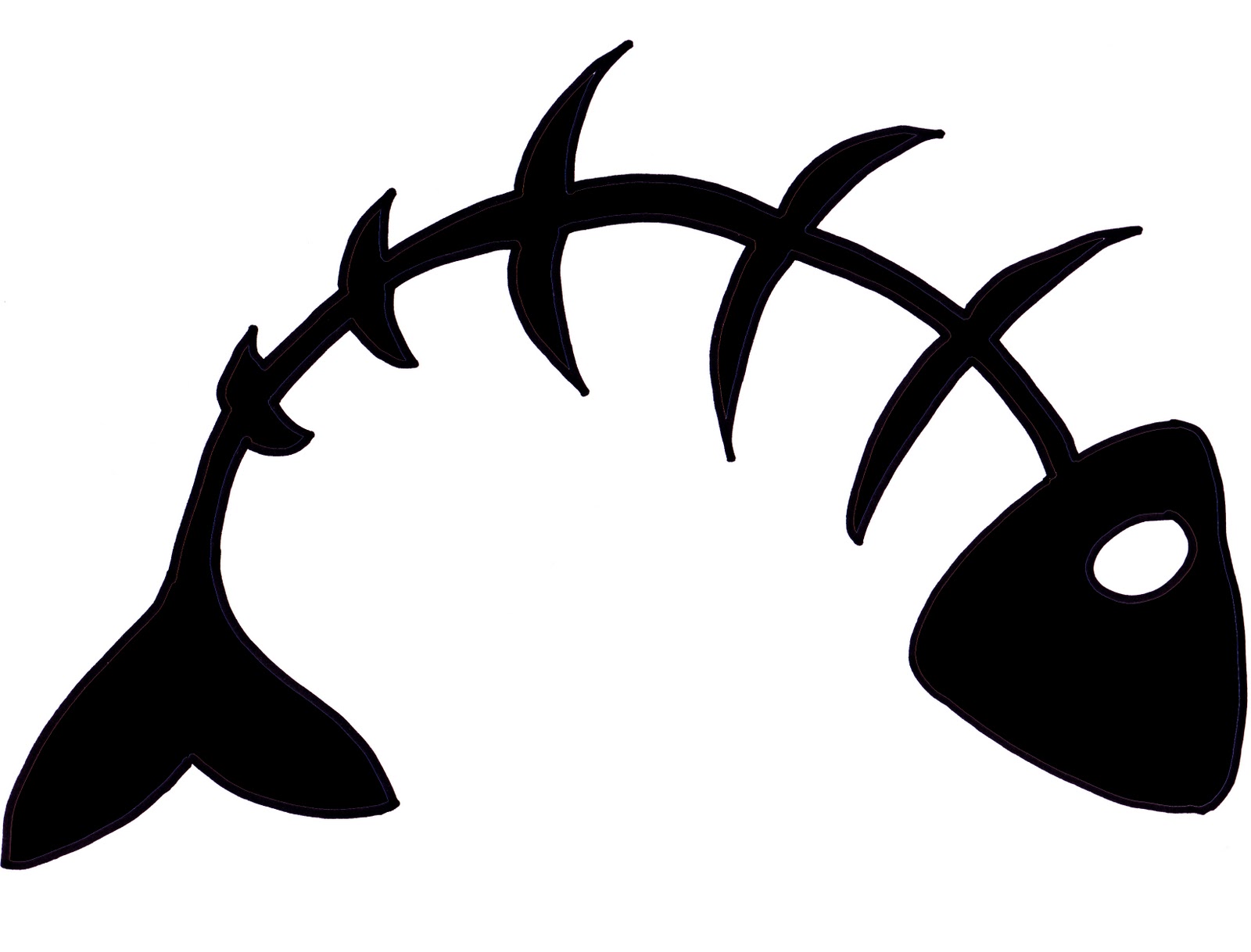 Fish Skeleton Clipart