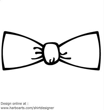32+ Bow Tie Outline Clip Art