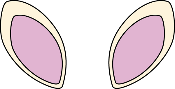 Images of Easter Bunny Ears Template - Jefney