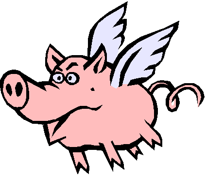 Flying Pig | Free Download Clip Art | Free Clip Art | on Clipart ...