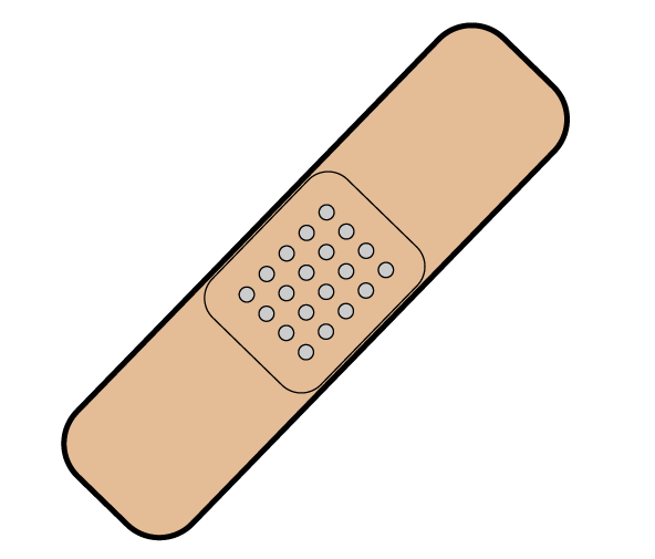 Band Aid Coloring Page - ClipArt Best