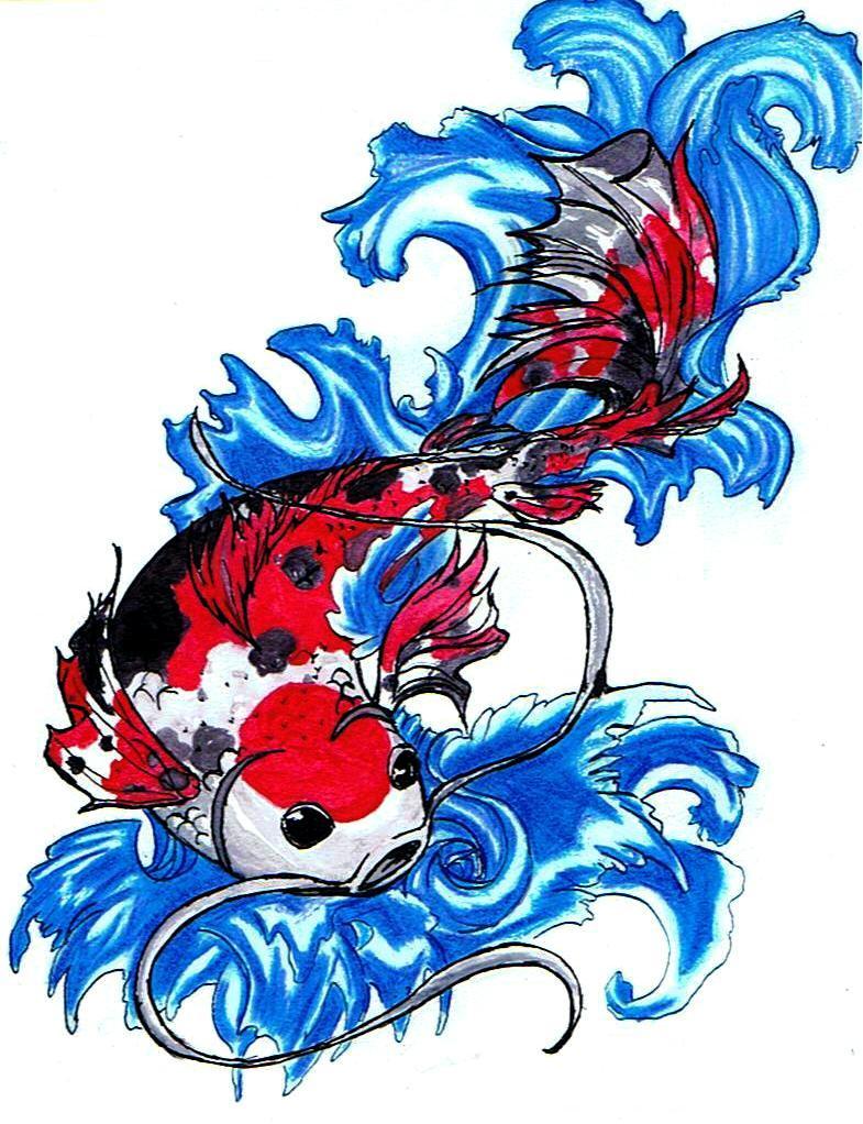Cartoon Fish Tattoo - ClipArt Best