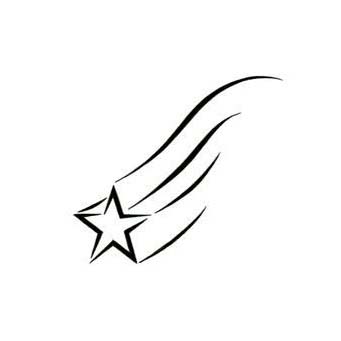 Shooting Star Ankle Tattoo Design | Tattoobite.com