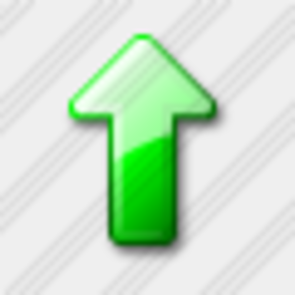 Icon Arrow Up Green 5 | Free Images - vector clip art ...