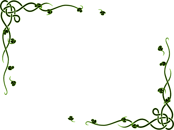 Leafy Frame Dor Clip Art - vector clip art online ...