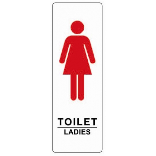 COSMO LADIES TOILET SIGN(