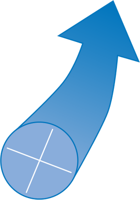 Directional arrow - Last comments - Vector Illustration/Drawing ...