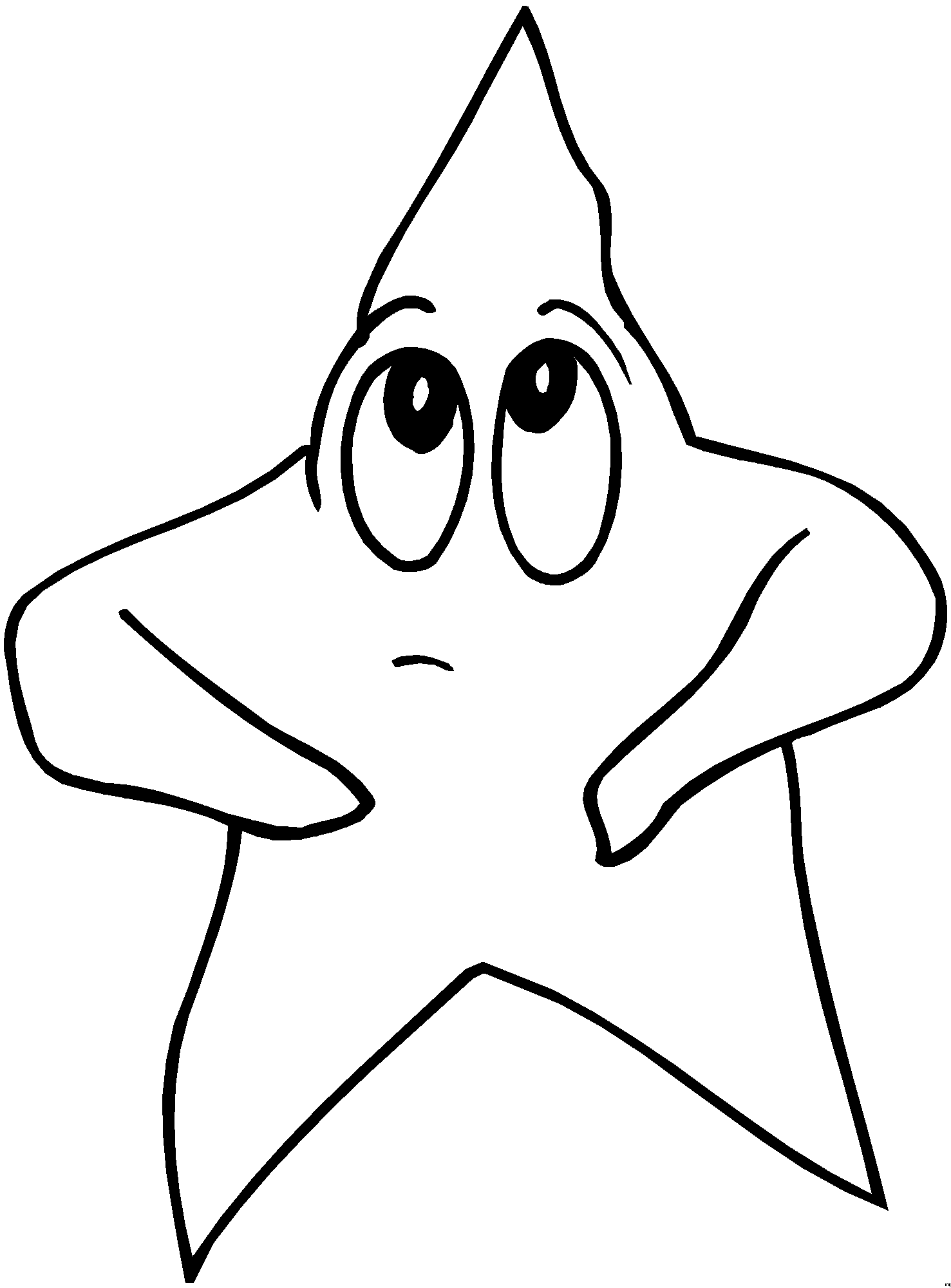 Printable Stars Coloring Page 3688