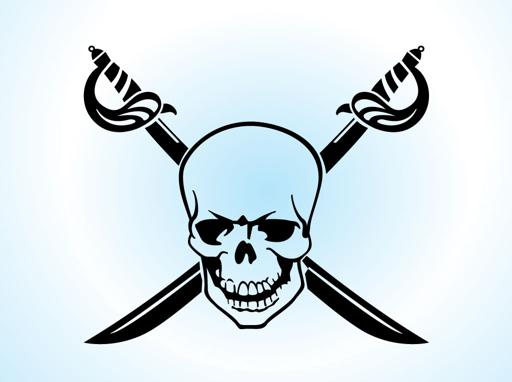 Sword Design Scull Tattoo (