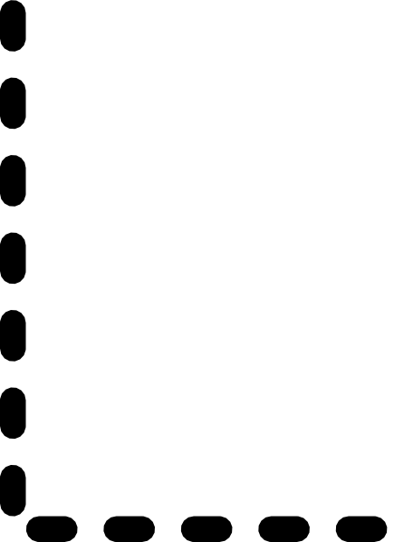 Alphabet Tracing Letter L clip art Free Vector