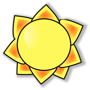 Sunshine clip art - vector clip art online, royalty free & public ...