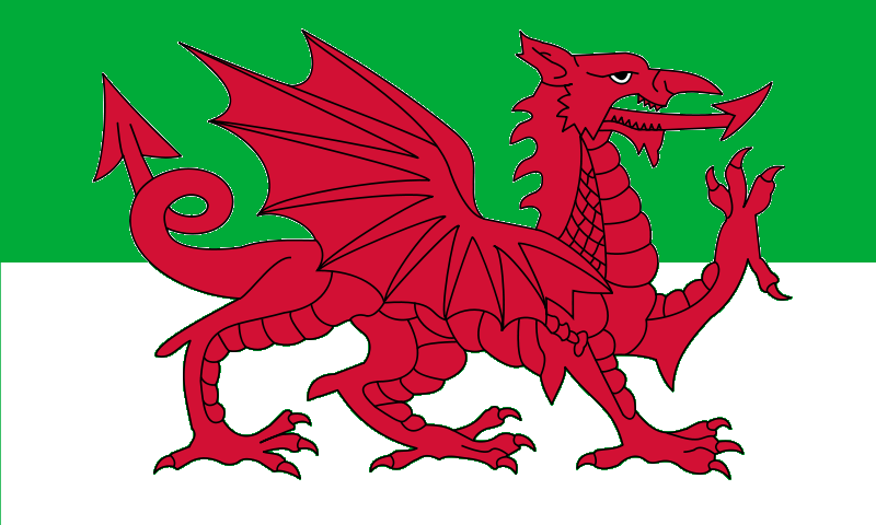 Дракон какая страна. Флаг Уэльса. Национальная эмблема Уэльса. Символ Wales. Лук-порей символ Уэльса.