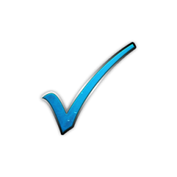 Blue Chrome Rain Icons Symbols Shapes