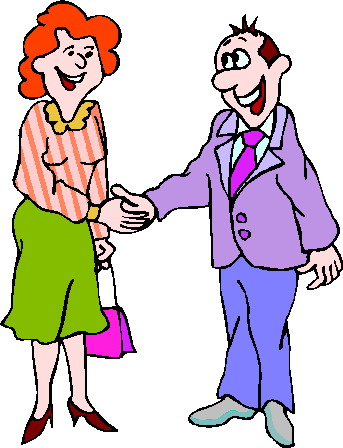 People Meeting Clip Art