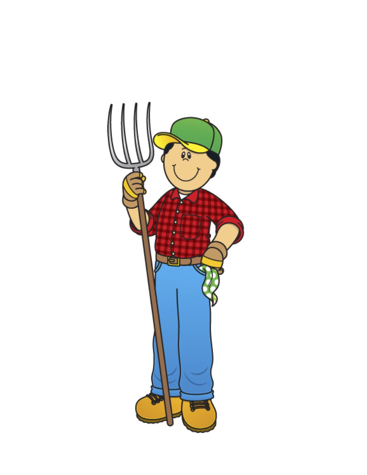 Clip Art Farmer And Wife Clipart