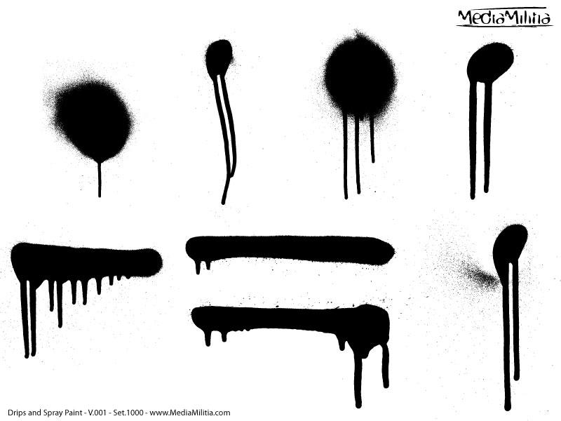 21+ Spray Paint Drip Clipart