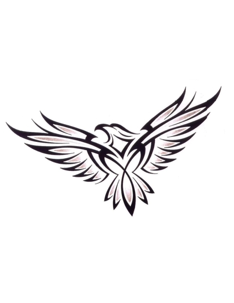 Outline Birds Knee Tattoo Design | Fresh 2017 Tattoos Ideas