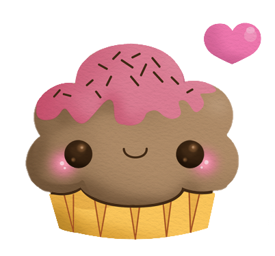Kawaii Cupcake Png by CutegirlNextdoor on DeviantArt
