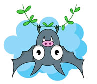 Free Bat Clipart - Clip Art Pictures - Graphics - Illustrations