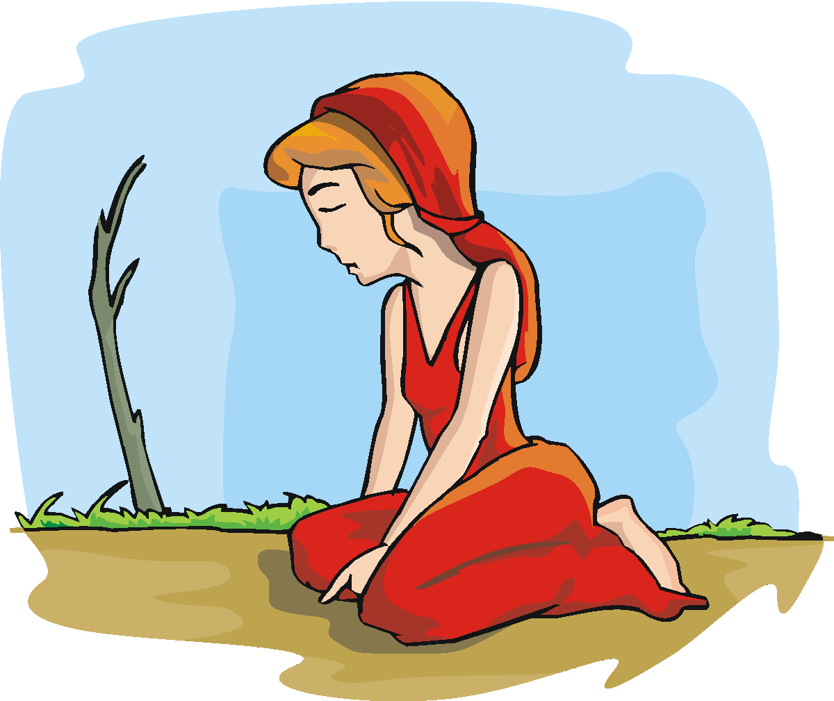 Animated Sad Girl - ClipArt Best