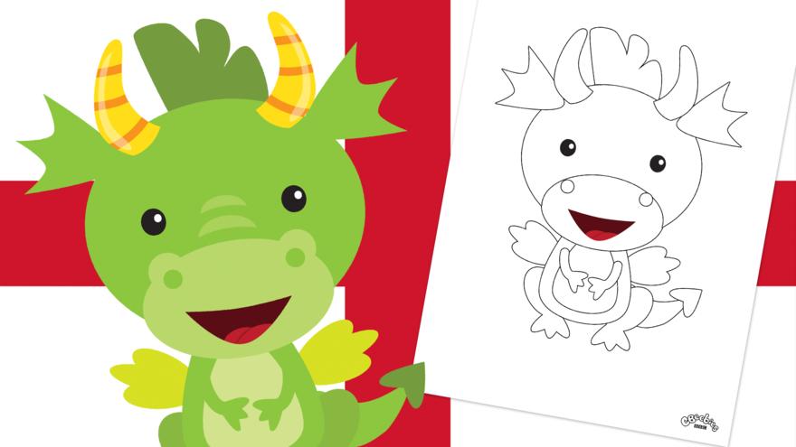 St George's Day Dragon - CBeebies - BBC