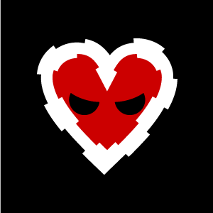 Red Heart Black Background - ClipArt Best