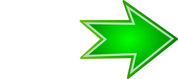 Arrow Becomes, Green, Right Clip Art - vector clip ...