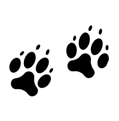 Best Photos of Cheetah Paw Print Template - Animal Paw Print ...