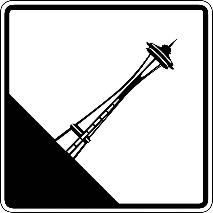 Space Needle Clip Art - Tumundografico