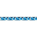 Amazon.com : Carson Dellosa Ocean Waves Borders (1240) : Themed ...