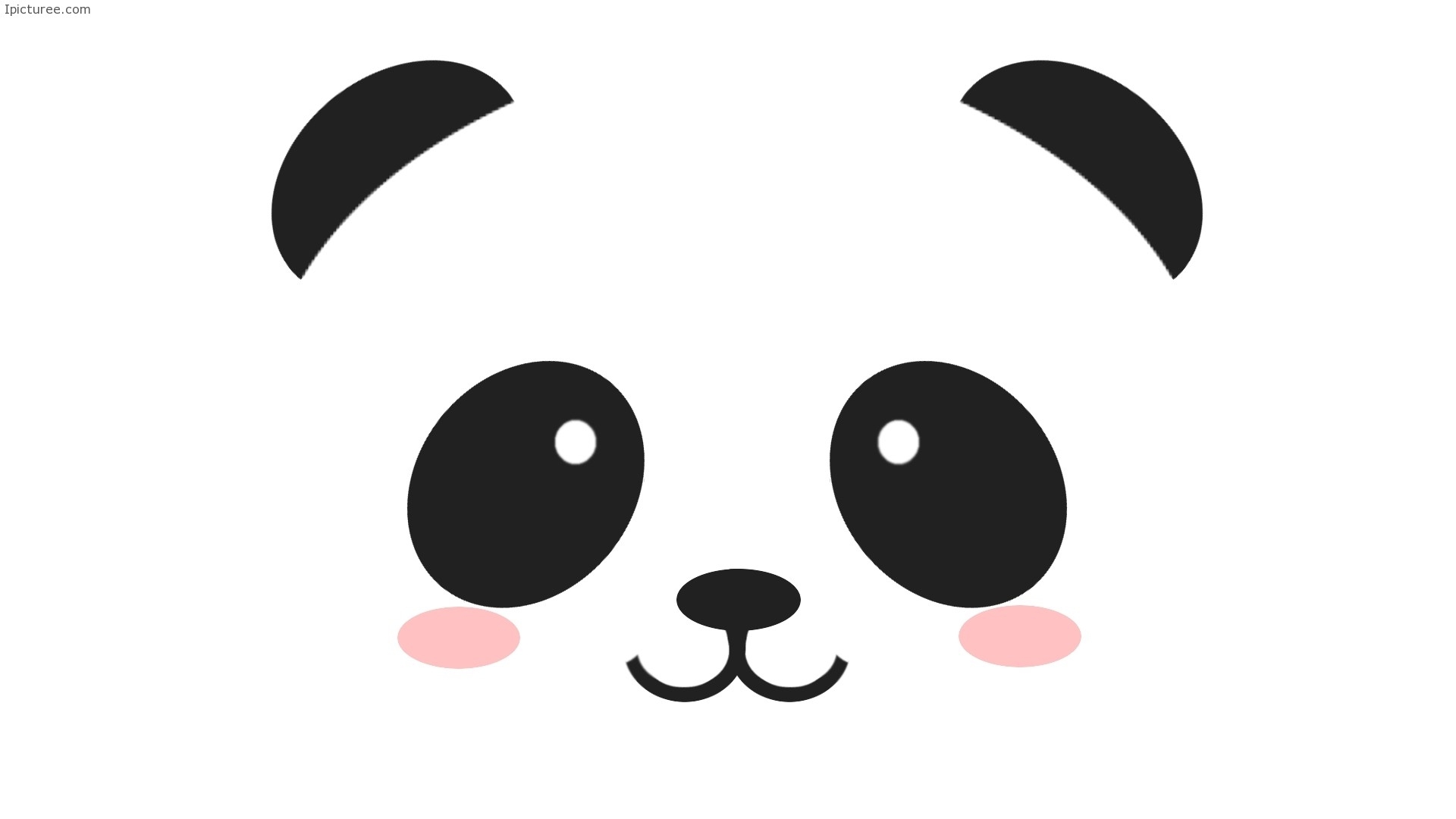 Download Stock Photos of simple design of the face of a panda to ...