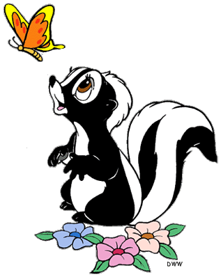 Bambi 1942, Flower and Forests